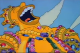Rich Homer Simpson laughing
