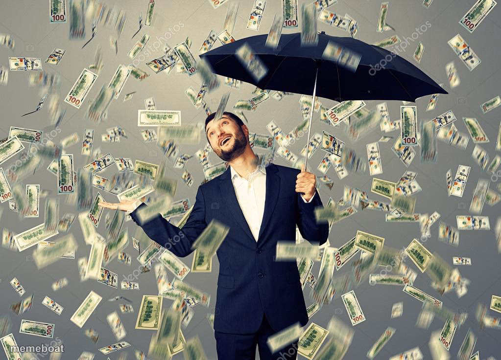 Rich main raining money - meme generator image preview