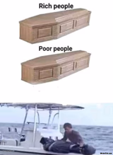 Rich people poor people meme