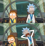 Rick and Morty Crying