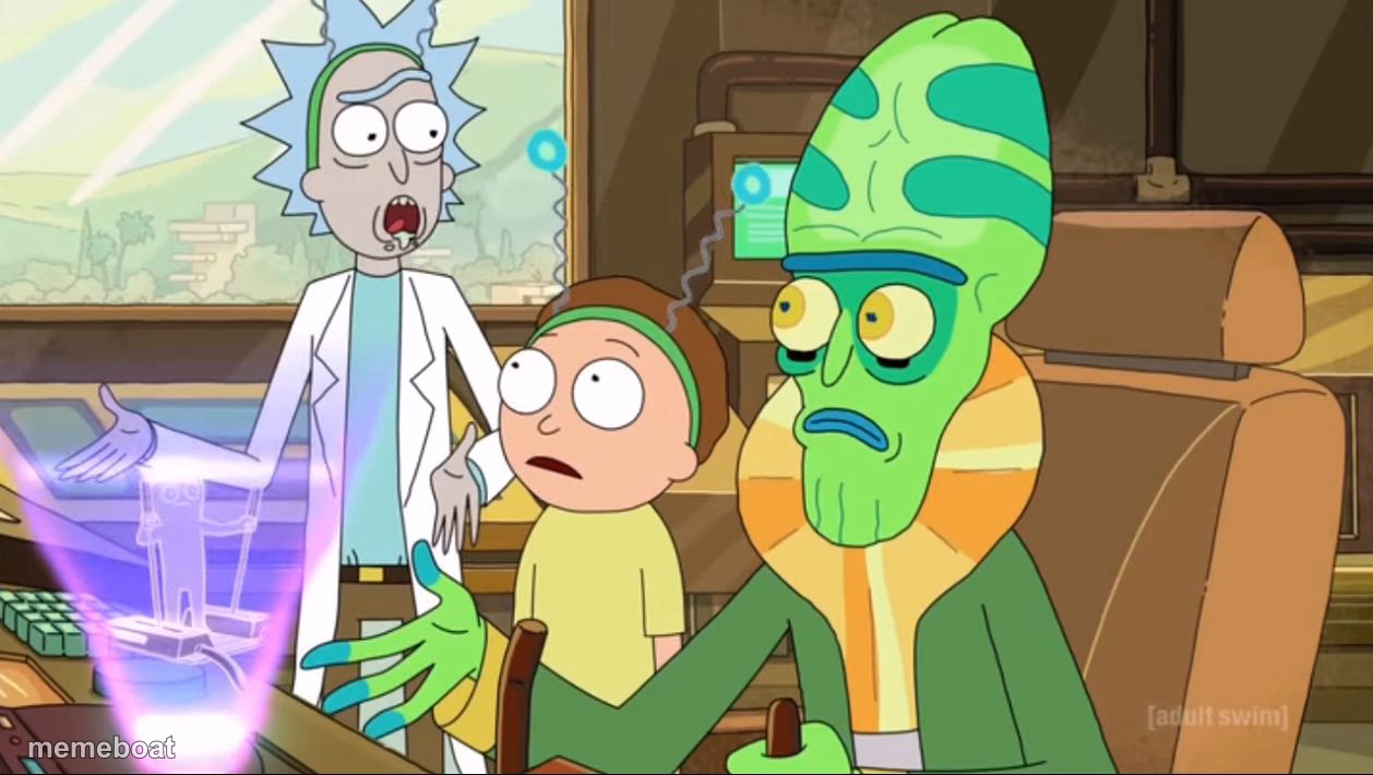 rick and morty-extra steps - meme generator image preview