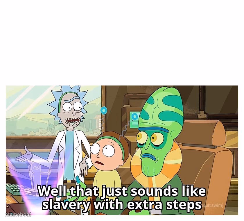 rick and morty with extra steps meme - meme generator image preview