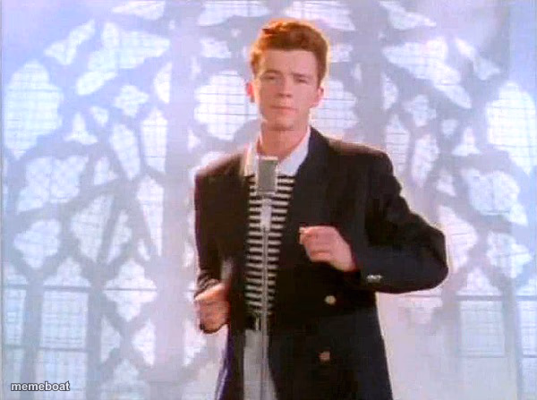 rickrolling - meme generator image preview