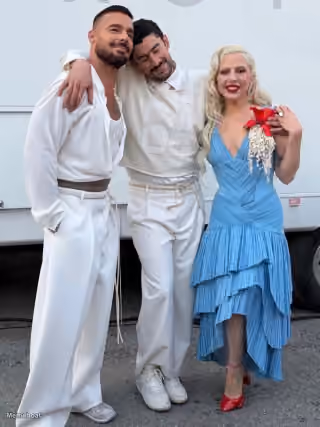 Ricky Martin, Bad Bunny, and Lady Gaga