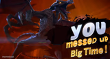 Ridley you messed up big time