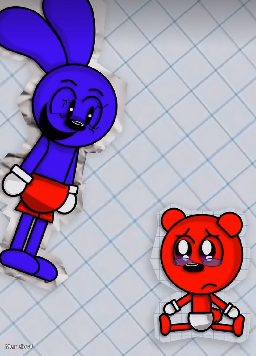Riggy terrorizing kid - meme generator image preview