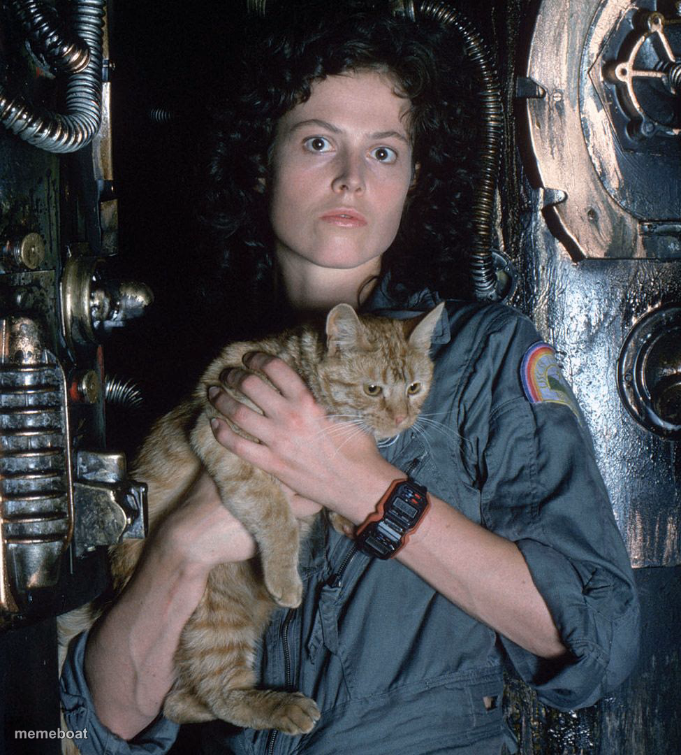 Ripley and Jonesy - meme generator image preview