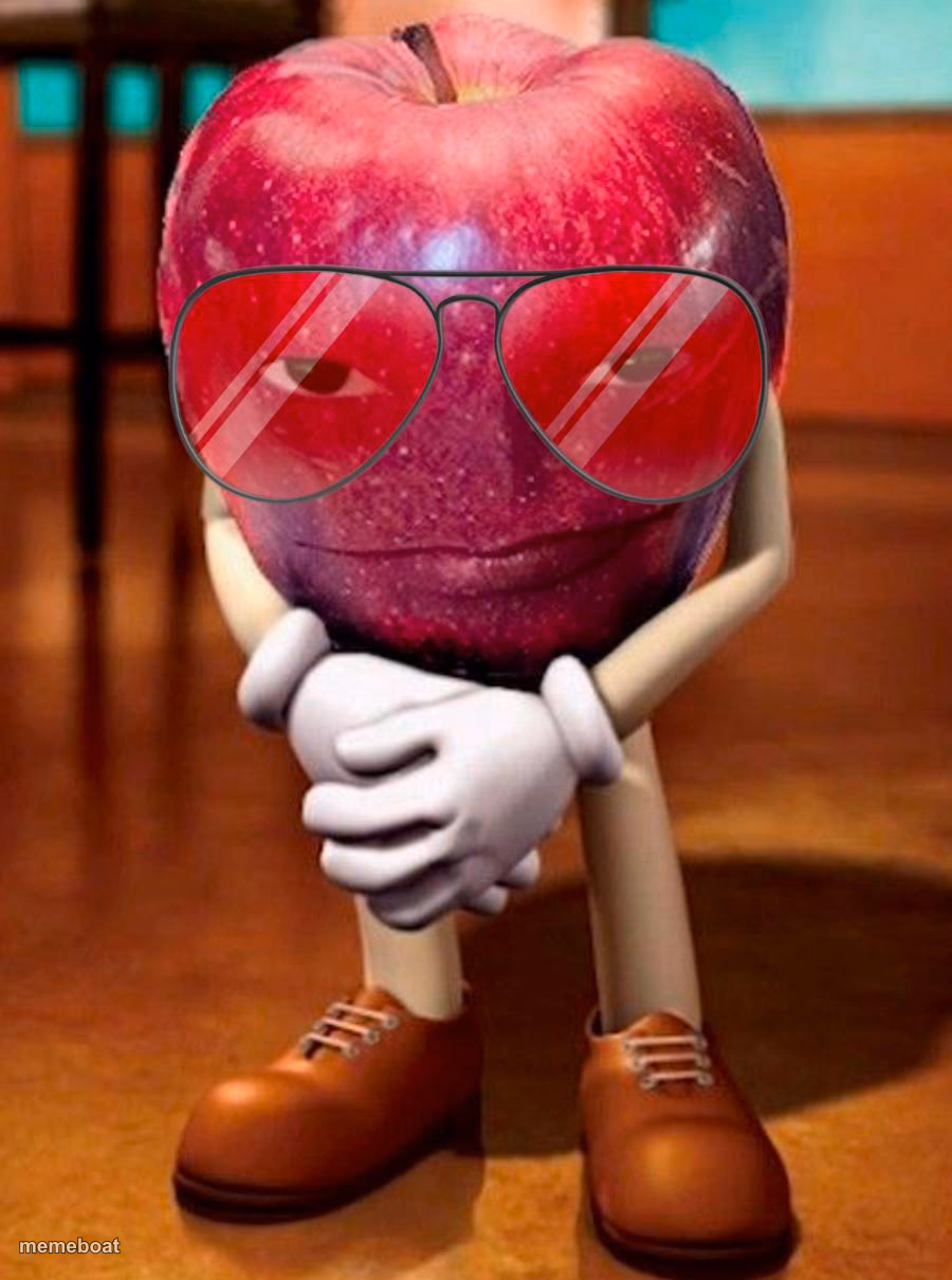 rizz apple - meme generator image preview
