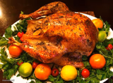 Roasted turkey