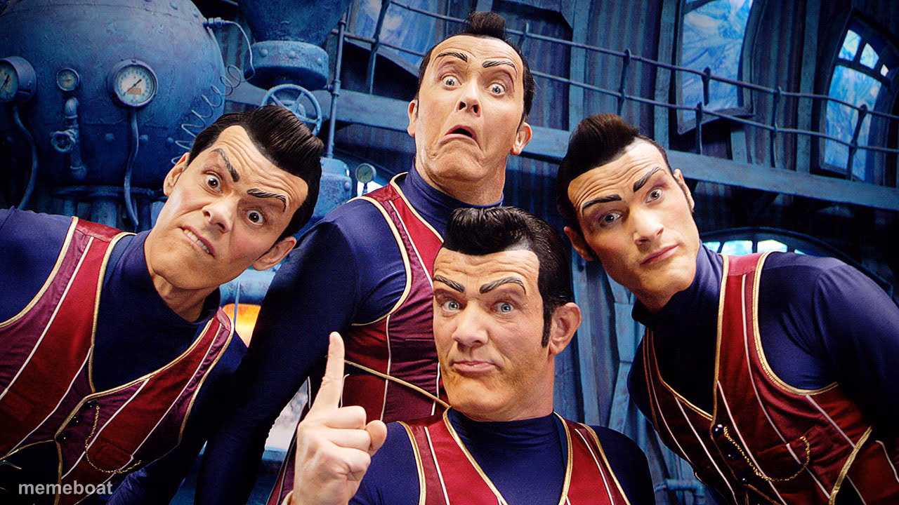 Robbie Rotten's Dream Team - meme generator image preview