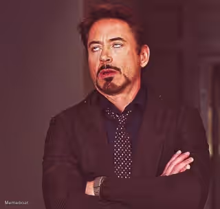 Robert Downey Jr Annoyed