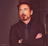 Robert Downey Jr rolling eyes