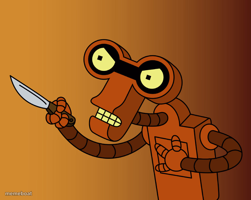 Roberto Stabby Futurama - meme generator image preview