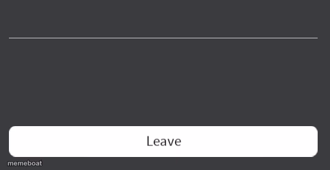 Roblox error code with leave button - meme generator image preview