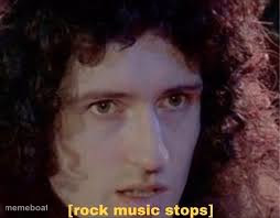 rock music stops - meme generator image preview