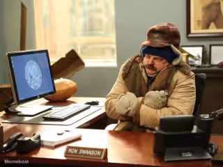 Ron Swanson Cold