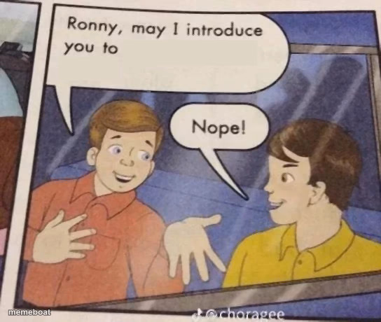 Ronny, may I introduce you to - meme generator image preview