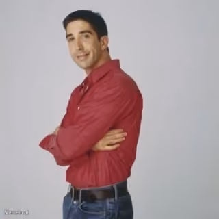 Ross Geller Red Shirt