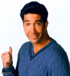 Ross Geller Thumbs Up
