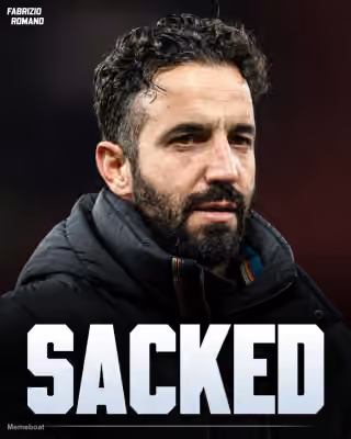 Rúben Amorim Sacked