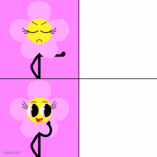 Angry Happy Flower BFDI