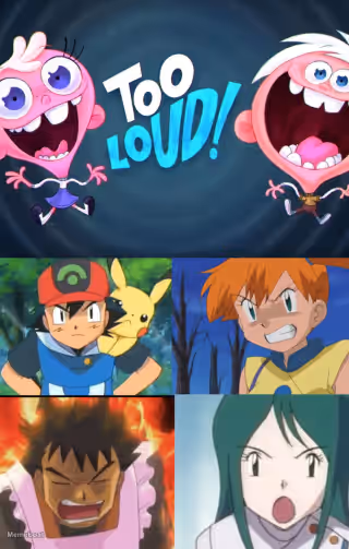 Pokemon Too Loud Reactions