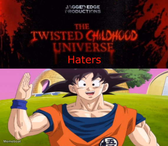 Goku Haters Wave - meme generator image preview