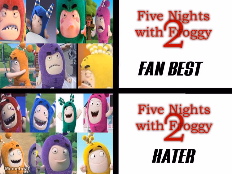 Oddbods Fan Best Hater - meme generator image preview