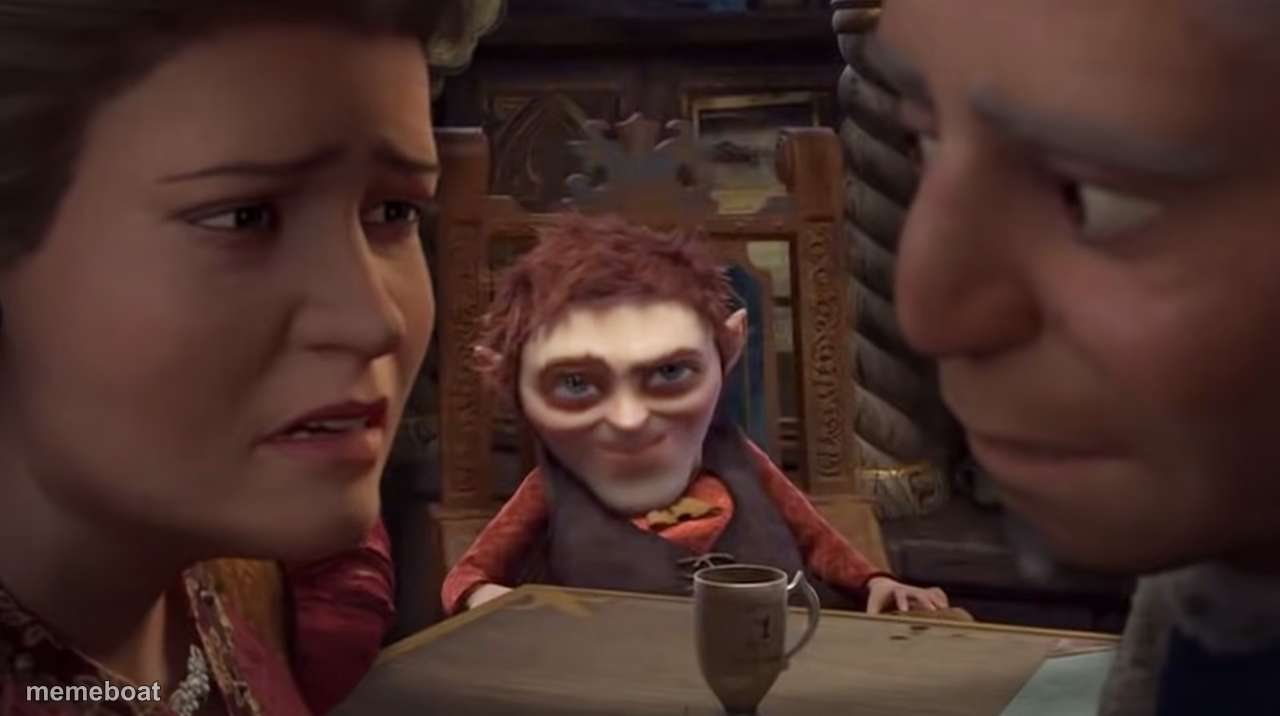 Rumplestiltskin sliding in - meme generator image preview