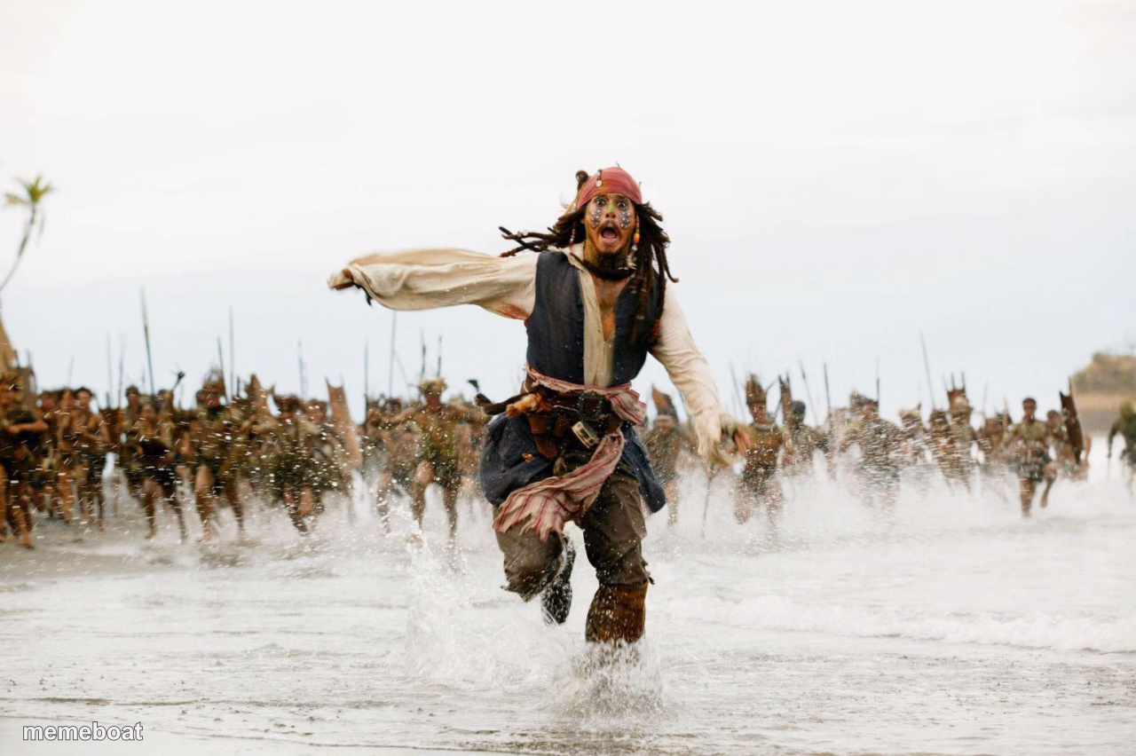Run Away - meme generator image preview