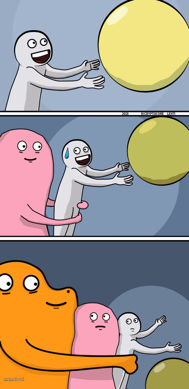 Running Away Balloon 2 - meme generator image preview