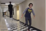 Running Down Hallway