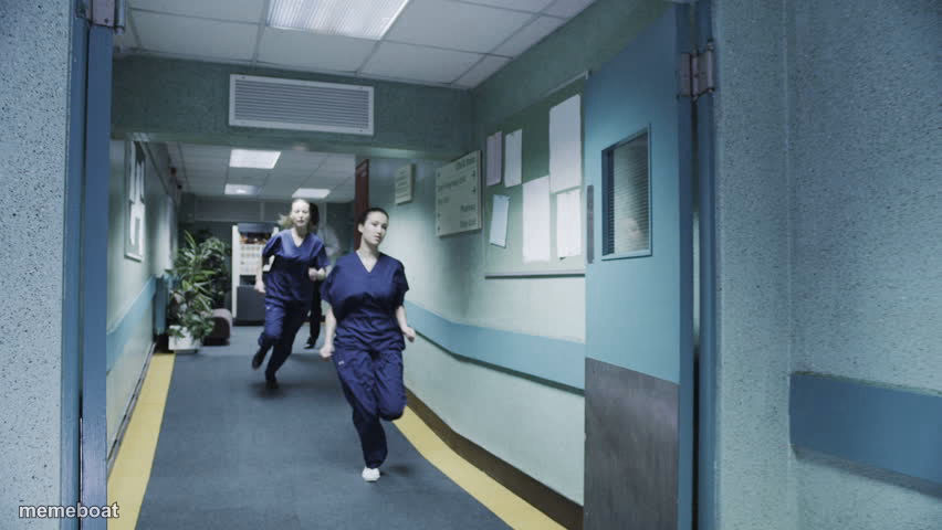 running nurse - meme generator image preview