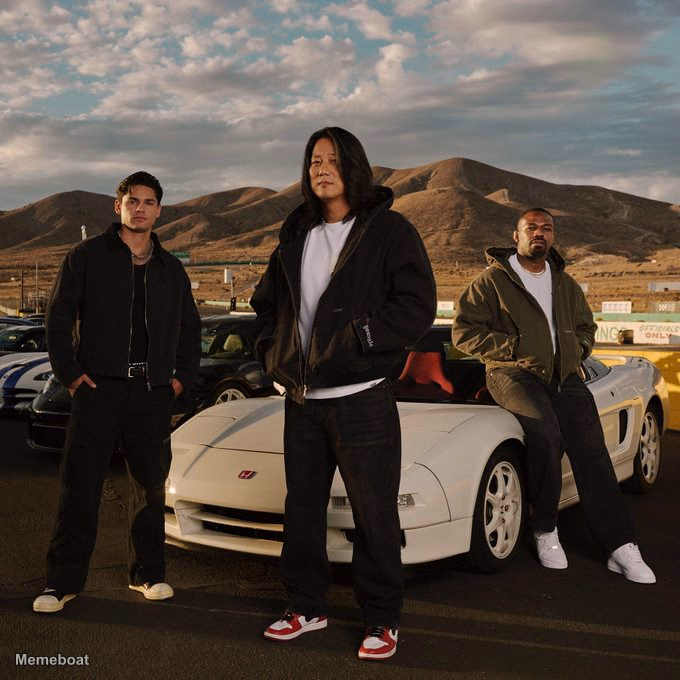Ryan Garcia, Sung Kang, and Jon Jones - meme generator image preview