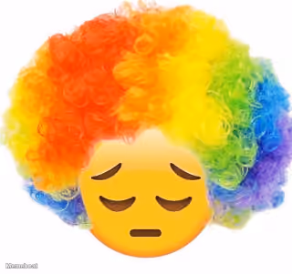 Sad Clown Emoji