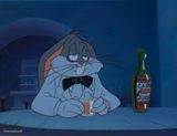 Sad Drunk Bugs Bunny