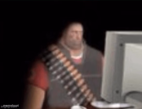 sad heavy computer - meme generator image preview