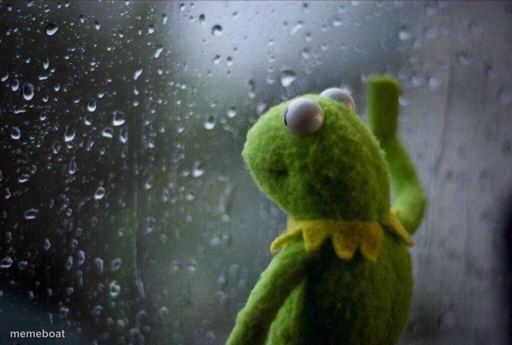 Sad Kermit - meme generator image preview