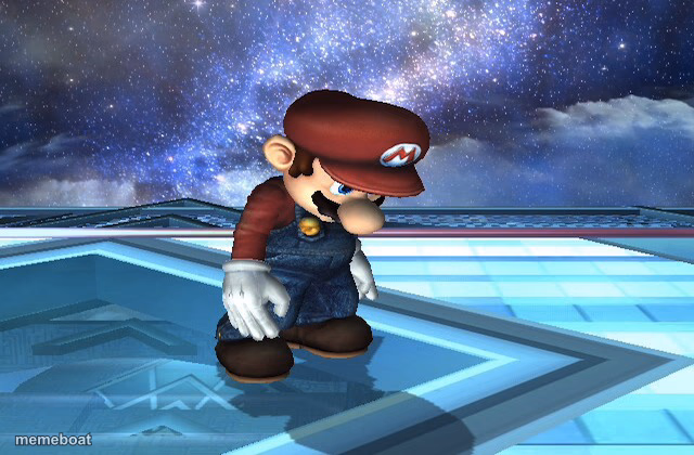Sad Mario - meme generator image preview