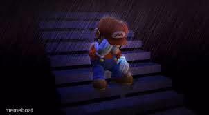 Sad mario - meme generator image preview