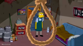Sad Moe Hanging Rope