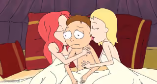 Sad Morty in Bed