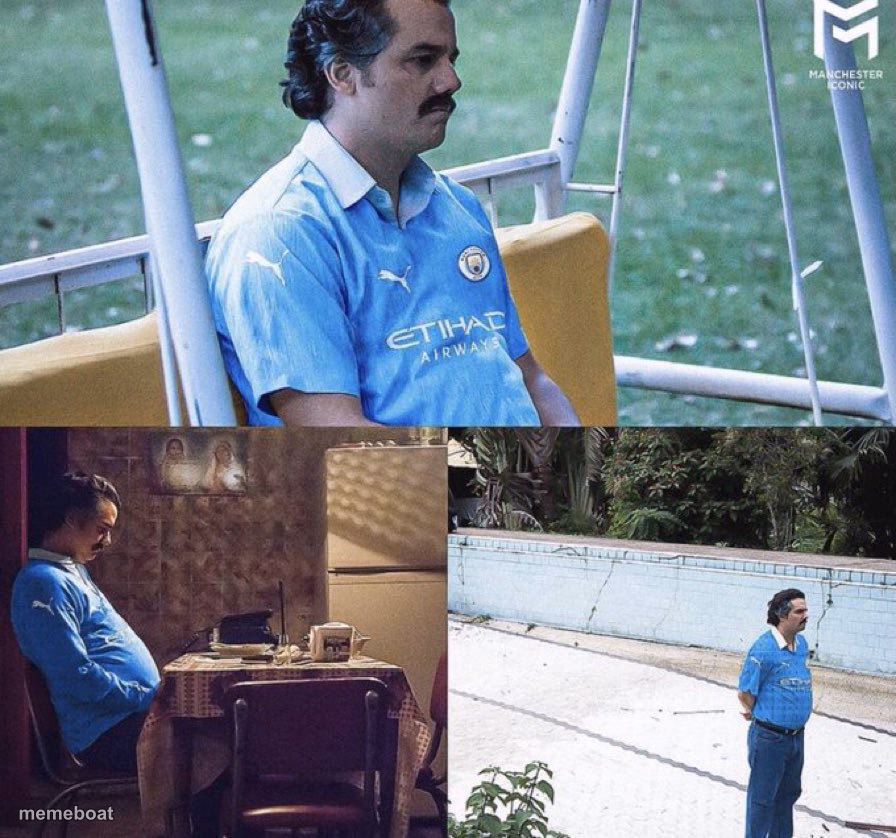 Sad Pablo Man City Fan - meme generator image preview