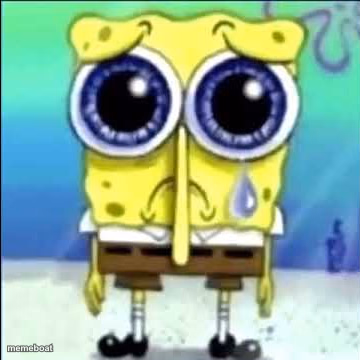 Sad Spongebob - meme generator image preview
