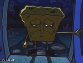 sad spongebob - meme generator image preview
