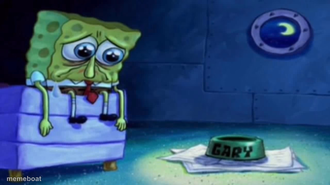 sad spongebob - meme generator image preview