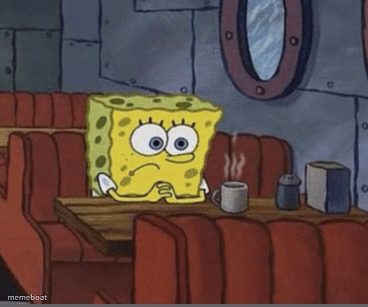 Sad Spongebob - meme generator image preview