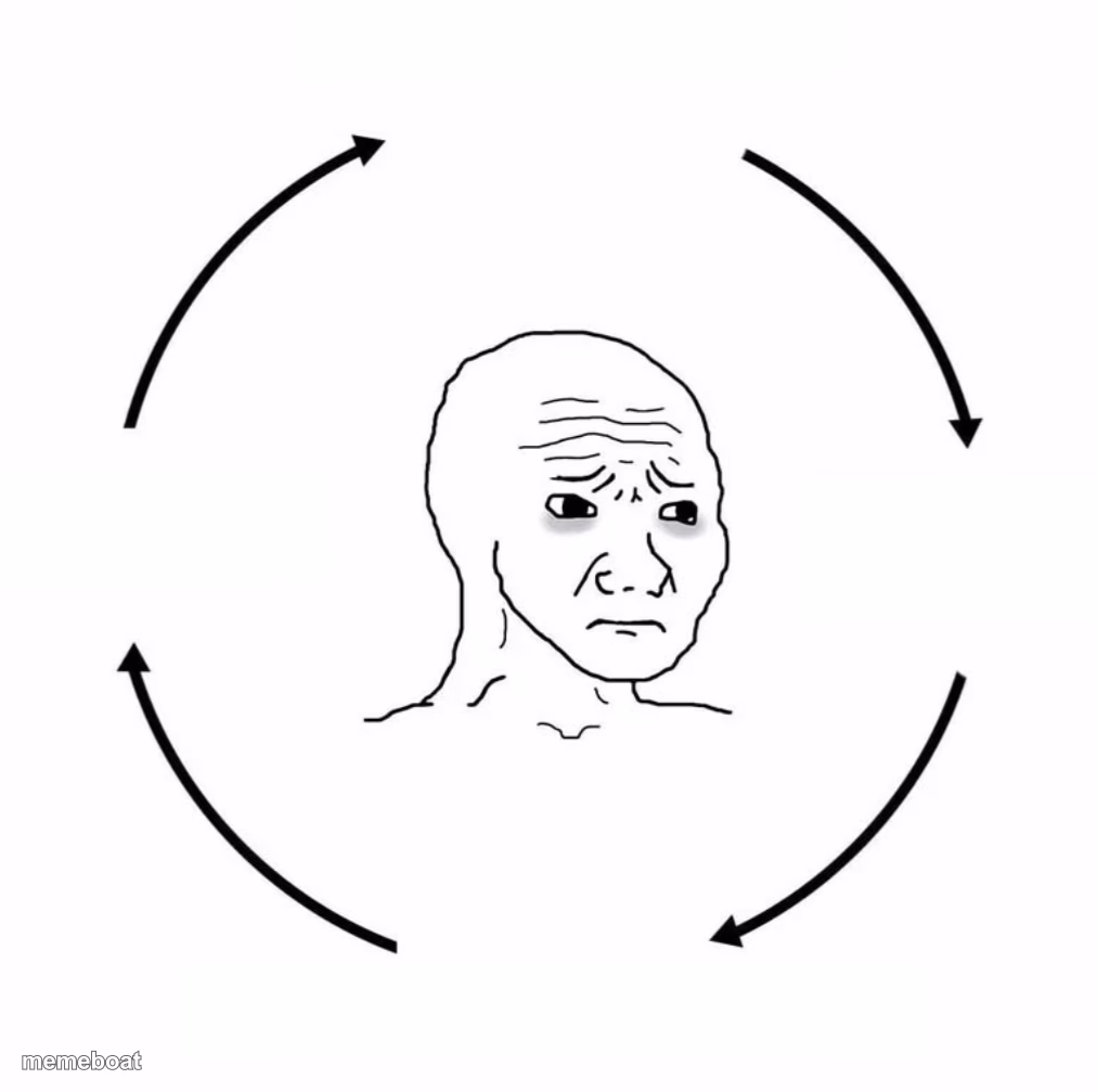 Sad wojak cycle - meme generator image preview