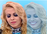 Sad woman / Smiling woman