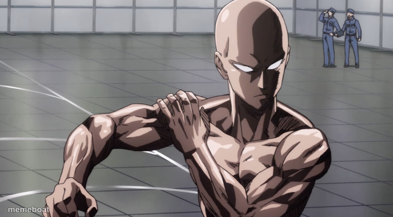 Saitama - One Punch Man, Anime - meme generator image preview